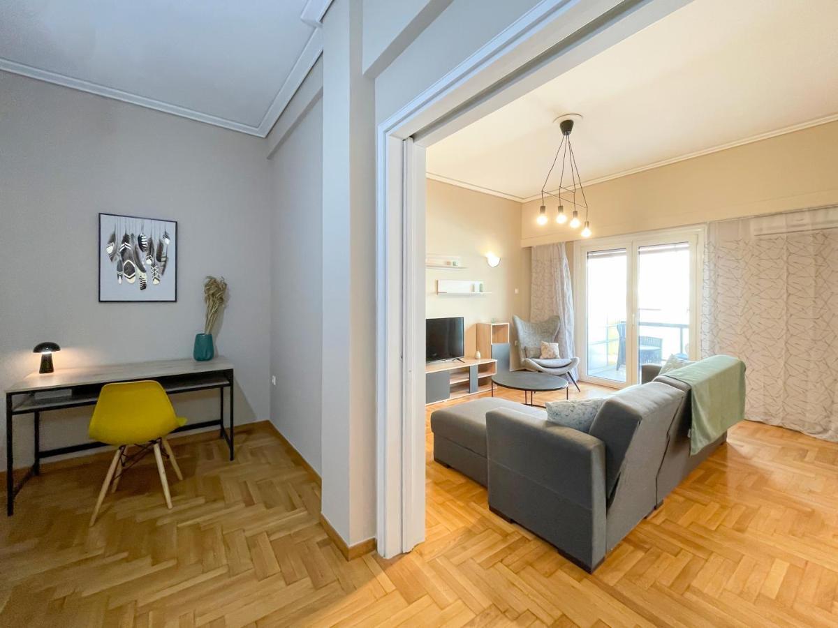 Riankour Central 90Sqm Apt In Panormou Athén Kültér fotó