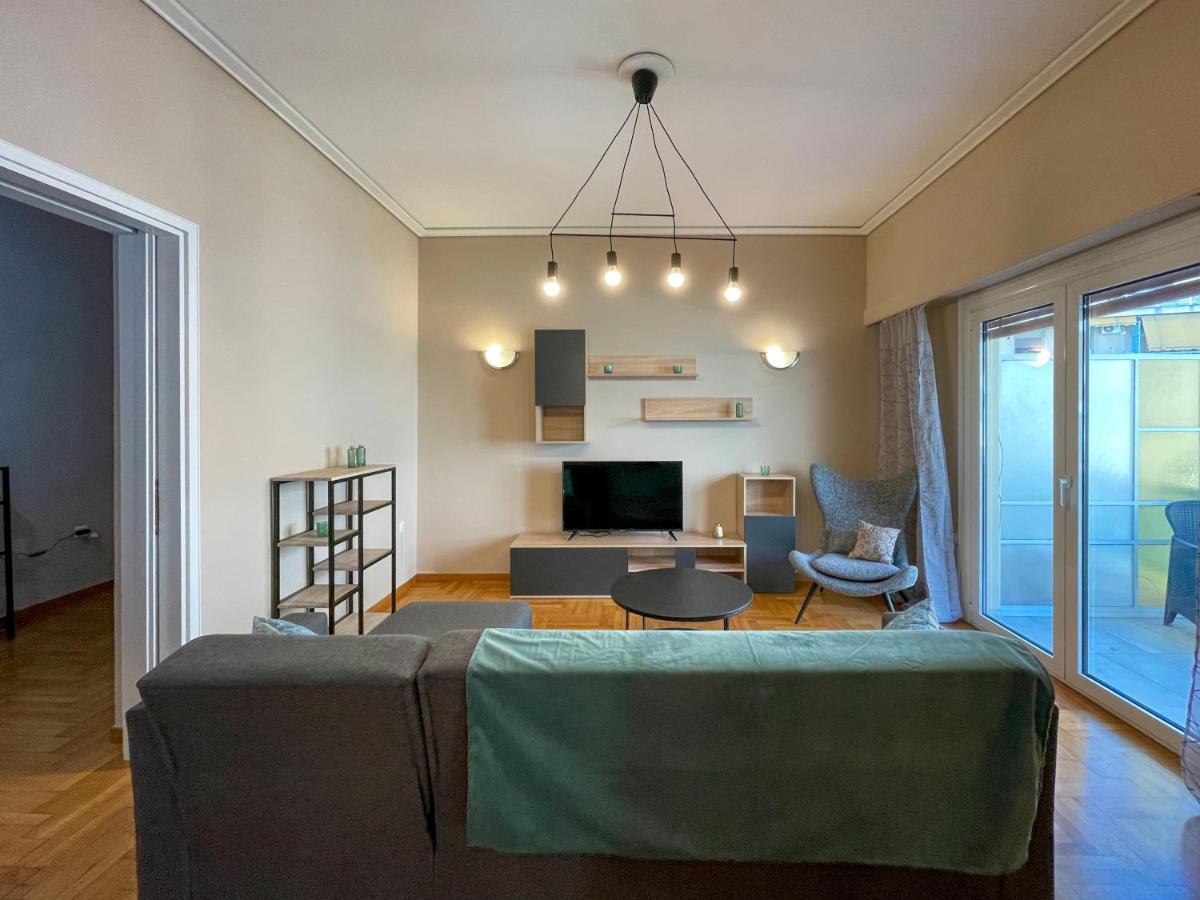 Riankour Central 90Sqm Apt In Panormou Athén Kültér fotó