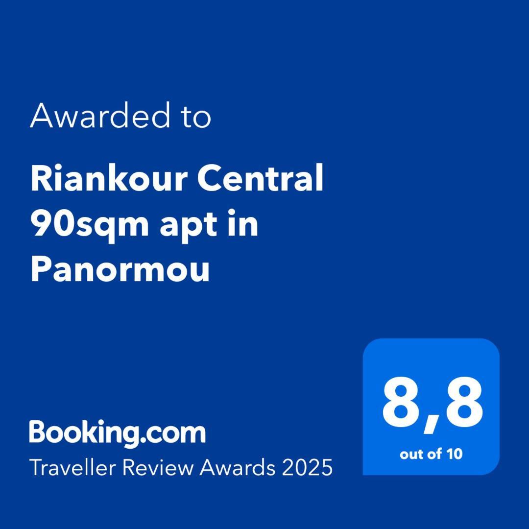 Riankour Central 90Sqm Apt In Panormou Athén Kültér fotó